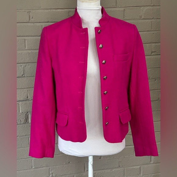Vintage Magenta Wool blend jacket - Picture 7 of 14